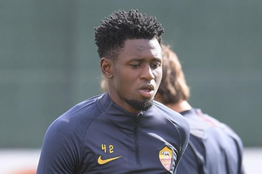 Diawara ieri in allenamento, di LaPresse