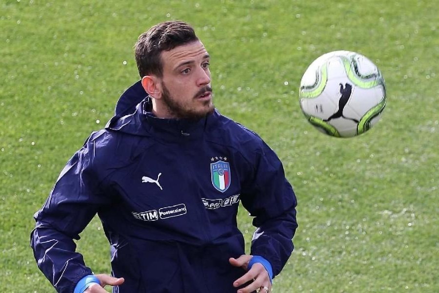 Alessandro Florenzi con la maglia dell'Italia, di LaPresse