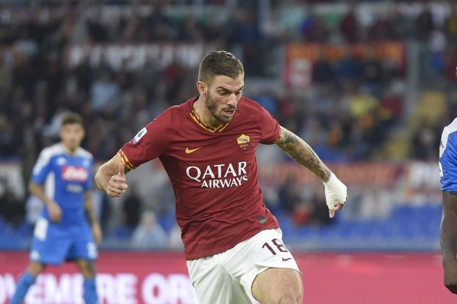 Santon durante Roma-Napoli, di LaPresse