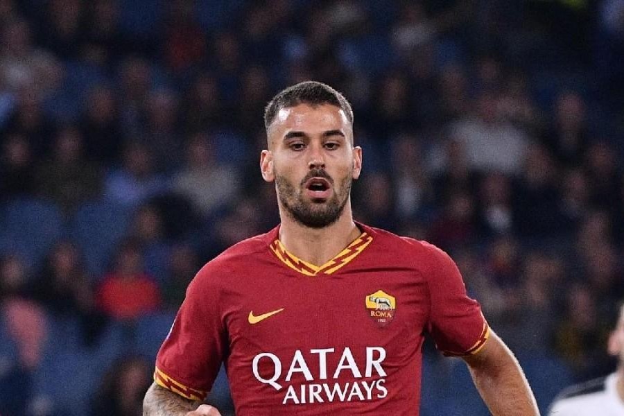 Leonardo Spinazzola è stato sostituito al 26' di Parma-Roma a causa di un fastidio al flessore destro, di LaPresse