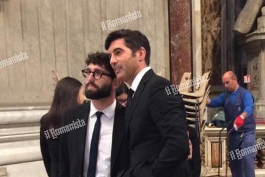 Paulo Fonseca in Vaticano