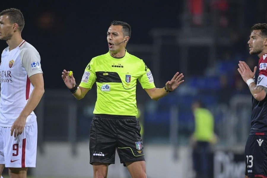 Marco Di Bello arbitrerà Roma-Brescia, di LaPresse