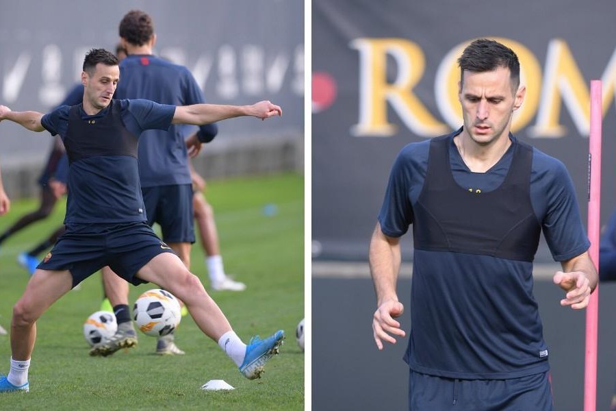 Nikola Kalinic torna ad allenarsi con i compagni dopo l'infortunio, di LaPresse