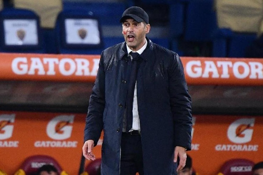 Paulo Fonseca durante Roma-Brescia