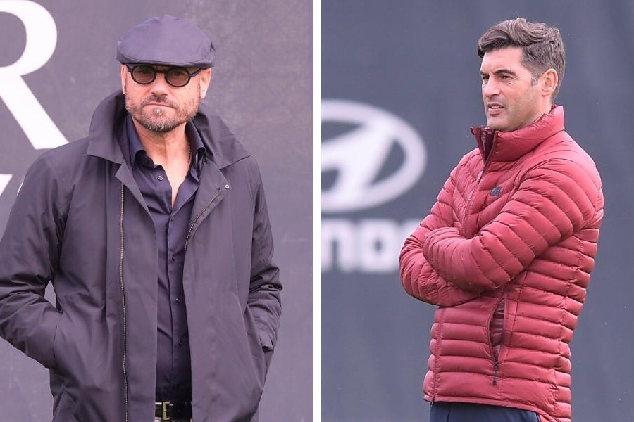 Gianluca Petrachi e Paulo Fonseca, di LaPresse