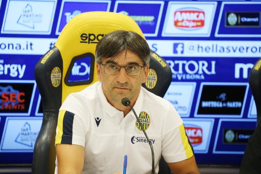 Ivan Juric in conferenza stampa