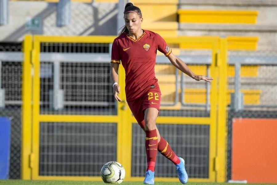 Agnese Bonfantini attaccante della Roma Femminile, di LaPresse