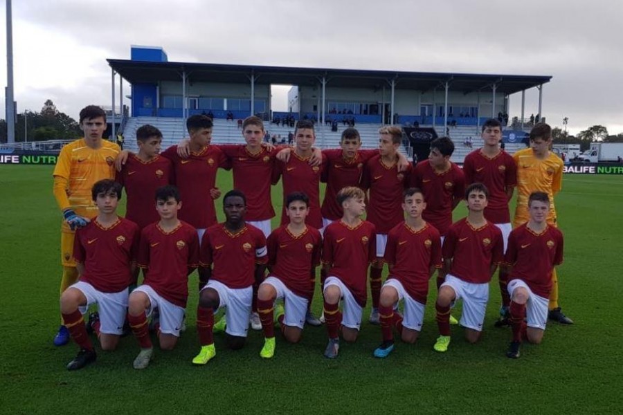 La formazione della Roma Under 14