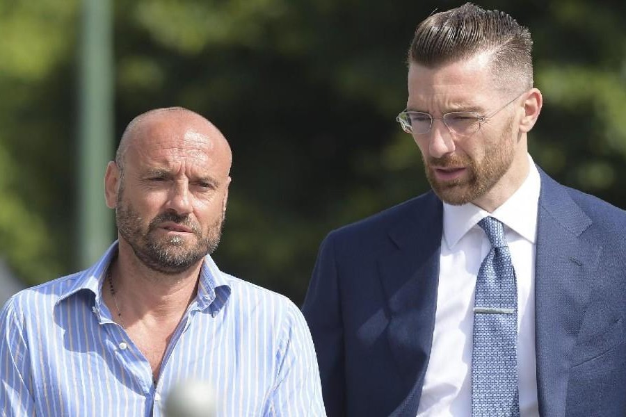 Gianluca Petrachi e Morgan De Sanctis, di LaPresse