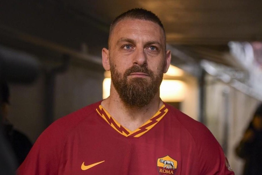 Daniele De Rossi ieri ha dato il suo addio al calcio, di LaPresse