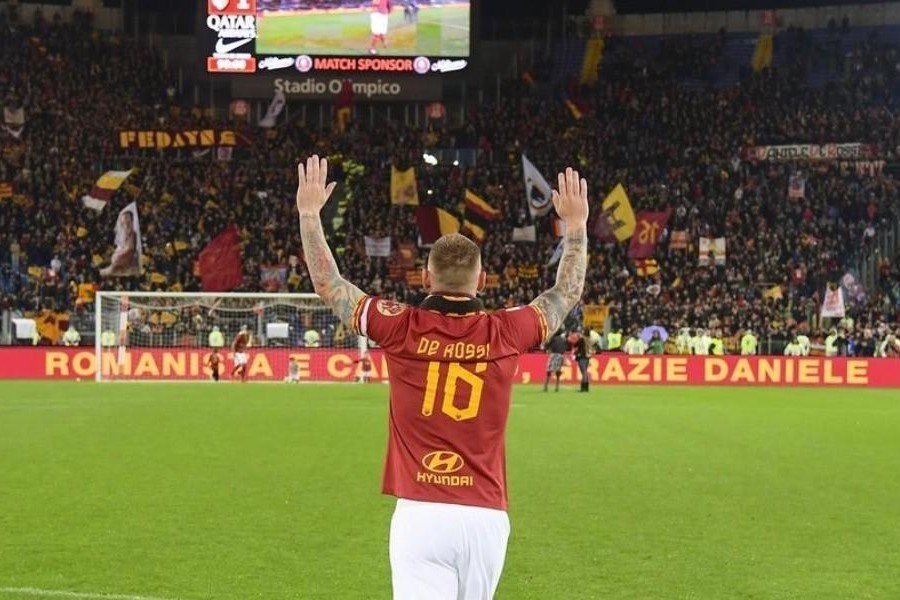 Daniele De Rossi il giorno dell'addio