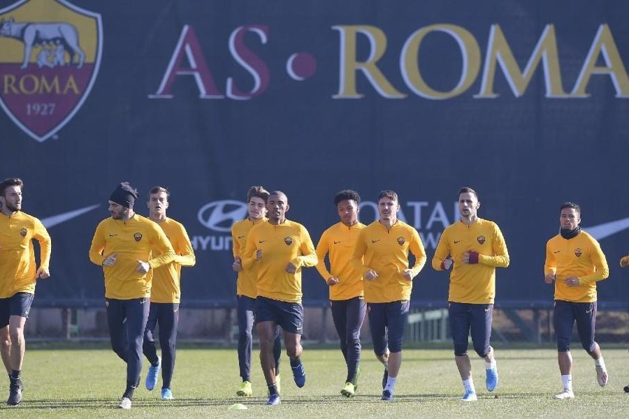 La Roma a Trigoria