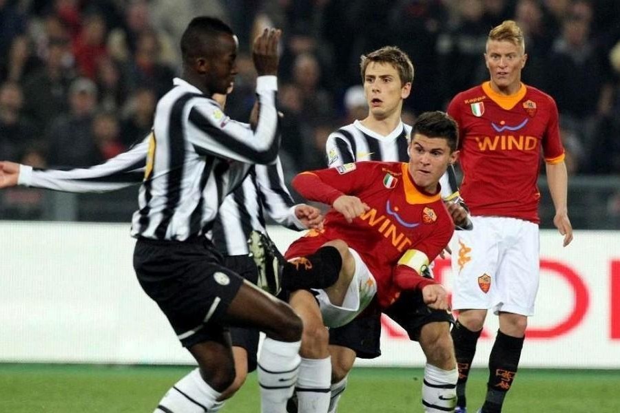 Federico Viaviani durante Juventus-Roma