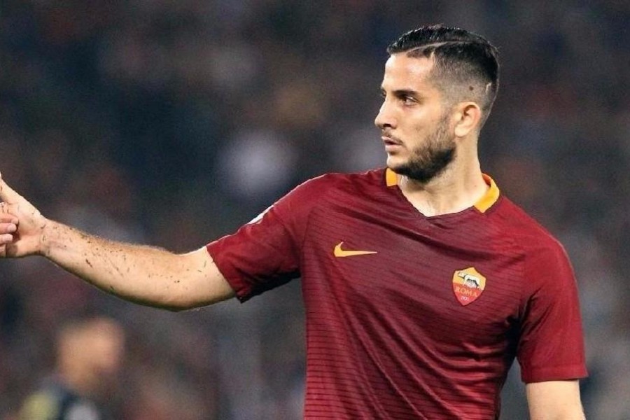 Il difensore giallorosso Kostas Manolas