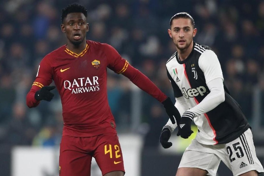 Diawara in campo contro la Juventus, di Mancini