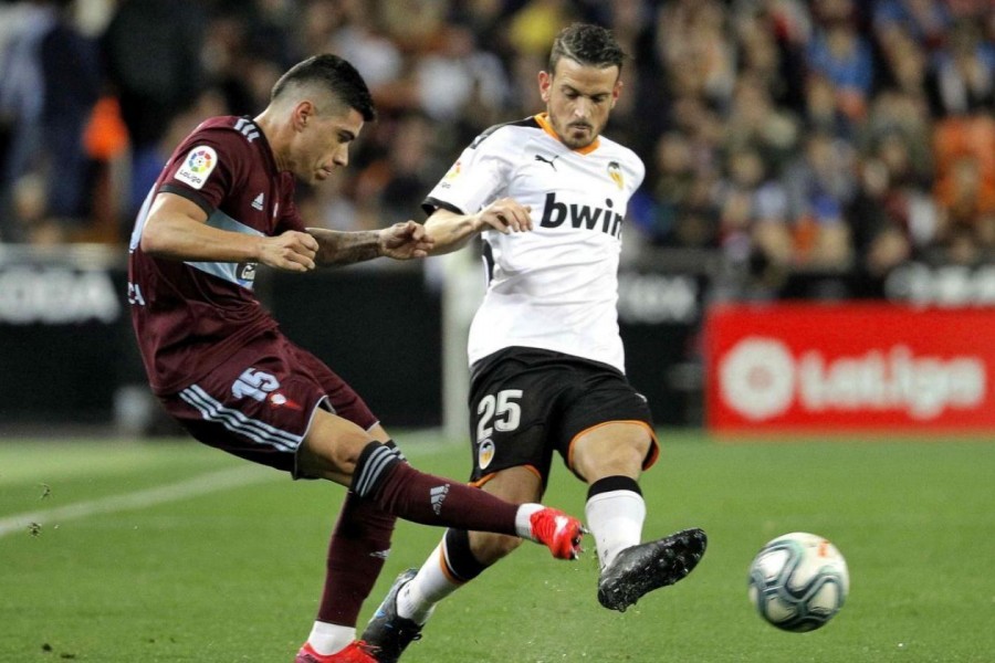 Florenzi in campo contro il Celta Vigo