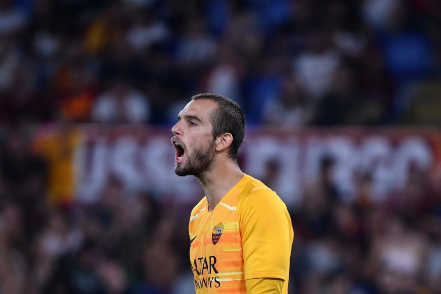 Il portiere giallorosso Pau Lopez, di LaPresse