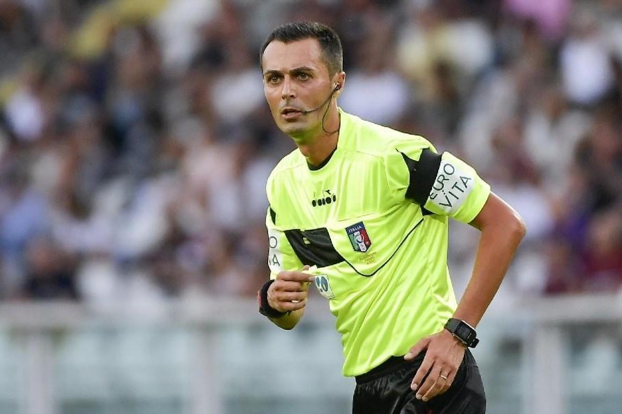 Di Bello ha arbitrato Cagliari-Roma, di LaPresse