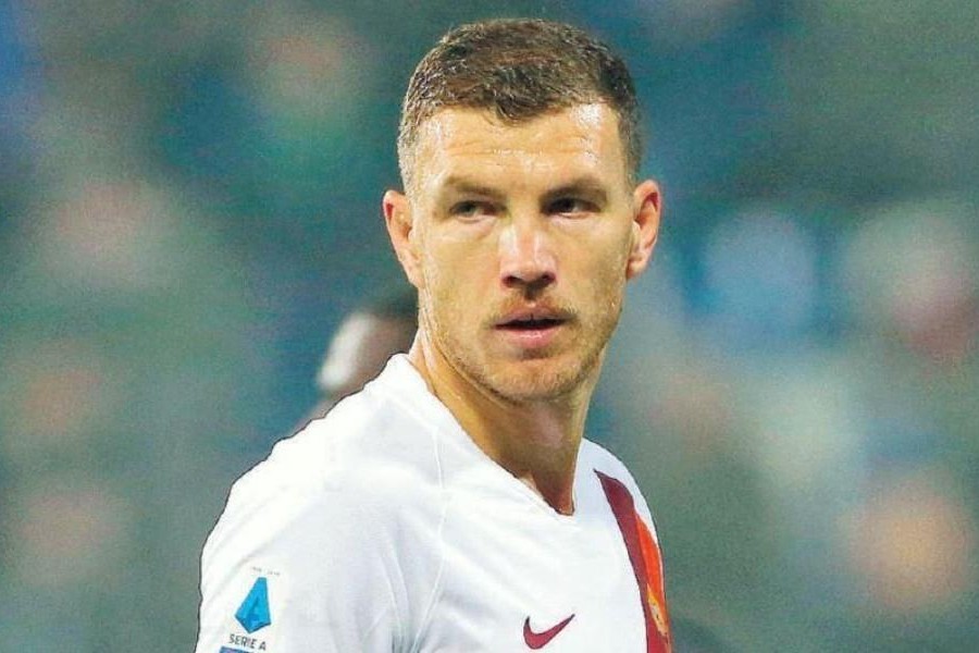 Edin Dzeko, a Roma dal 2015, di Mancini