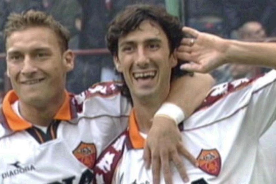 Marco Delvecchio e Francesco Totti