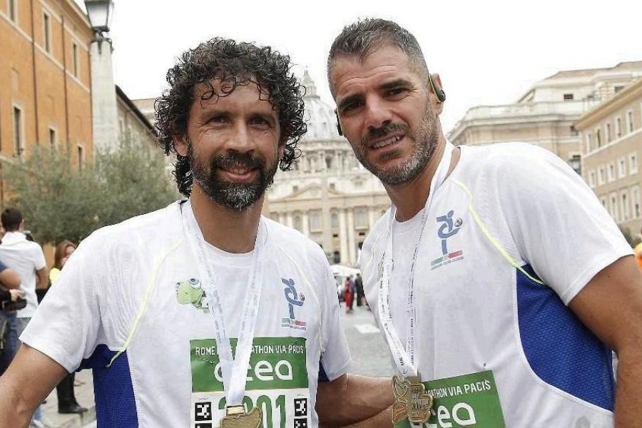 Damiano Tommasi e Simone Perrotta