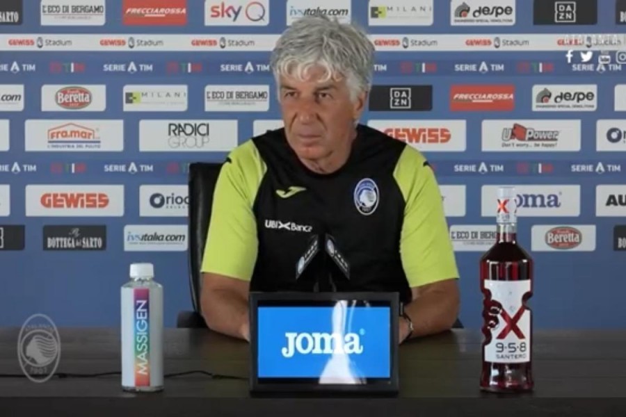 Gasperini in conferenza stampa