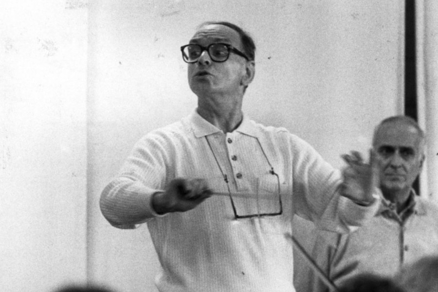 Ennio Morricone, di LaPresse