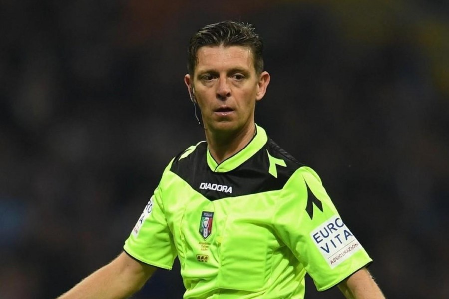 l'arbitro Gianluca Rocchi