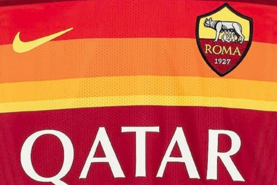 Un dettaglio della prima maglia 2020-21 realizzata da Nike