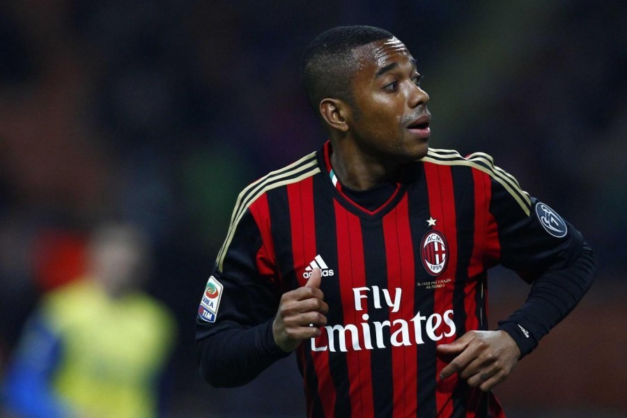 Robinho ai tempi del Milan, di LaPresse