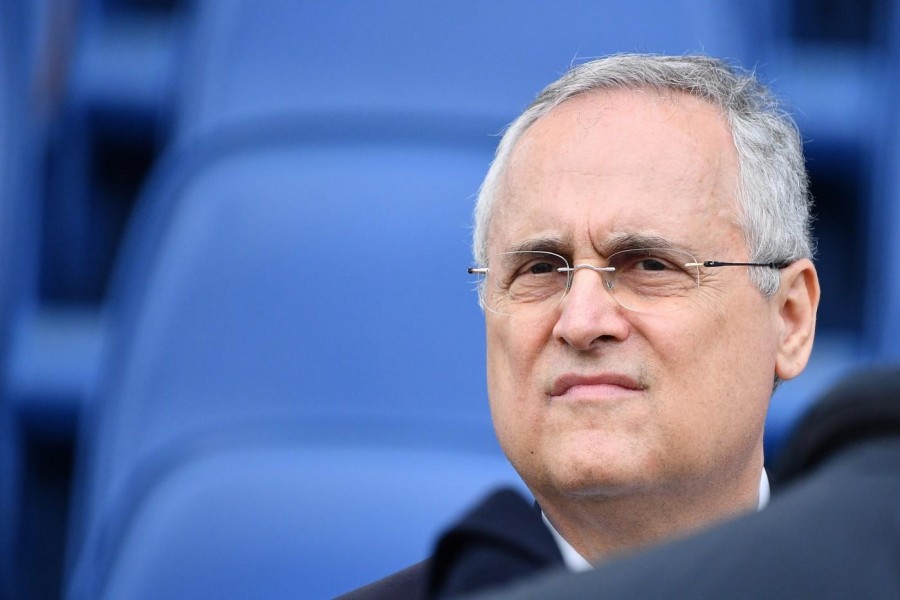 Il presidente della Lazio Claudio Lotito 