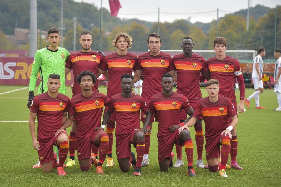 La formazione della Roma Primavera che ha battuto la Juventus cinque giorni fa, di LaPresse