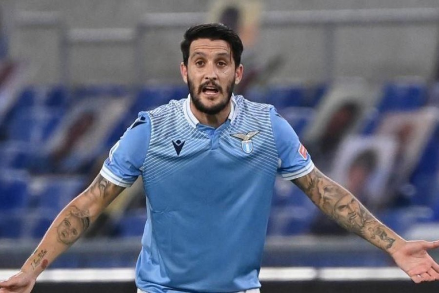 Luis Alberto durante una partita della Lazio