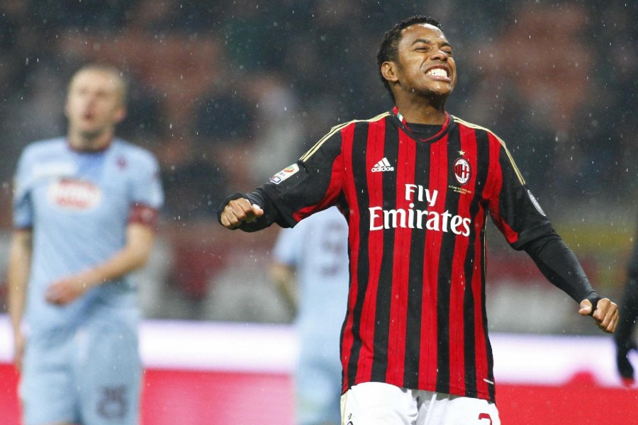 Robinho ai tempi del Milan, di LaPresse