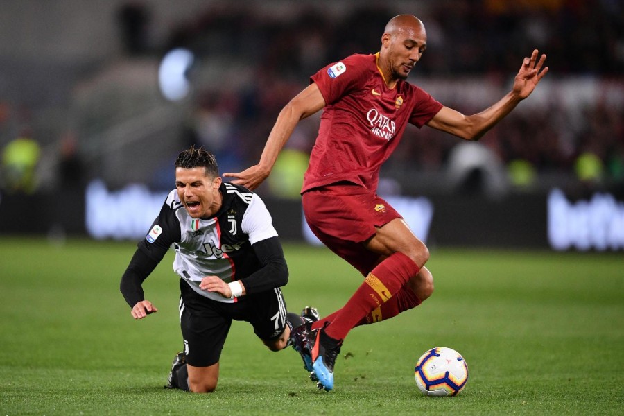 Nzonzi ai tempi della Roma, di LaPresse