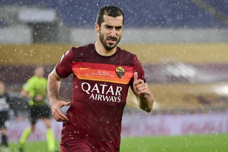 Henrikh Mkhitaryan durante Roma-Sampdoria, di LaPresse