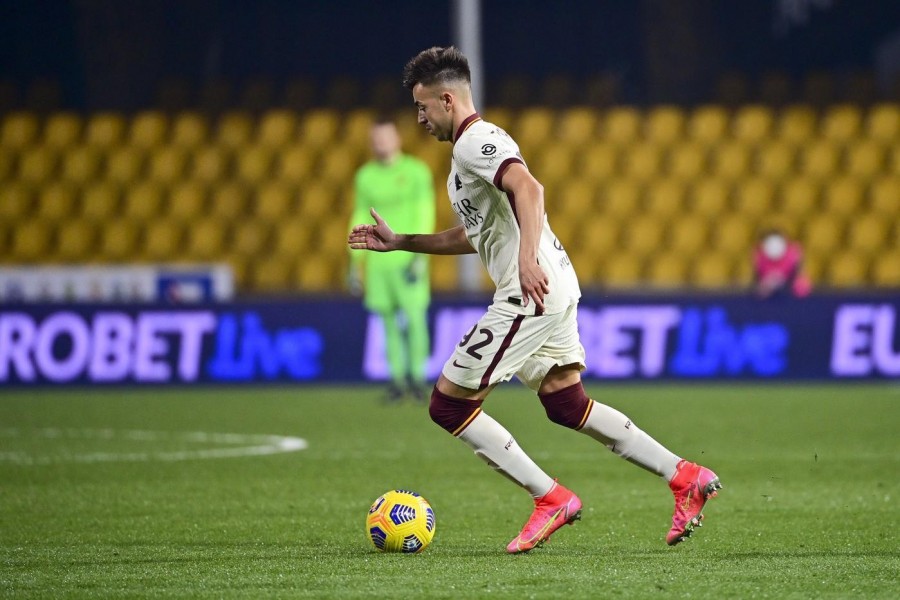 El Shaarawy durante Benevento-Roma, di LaPresse