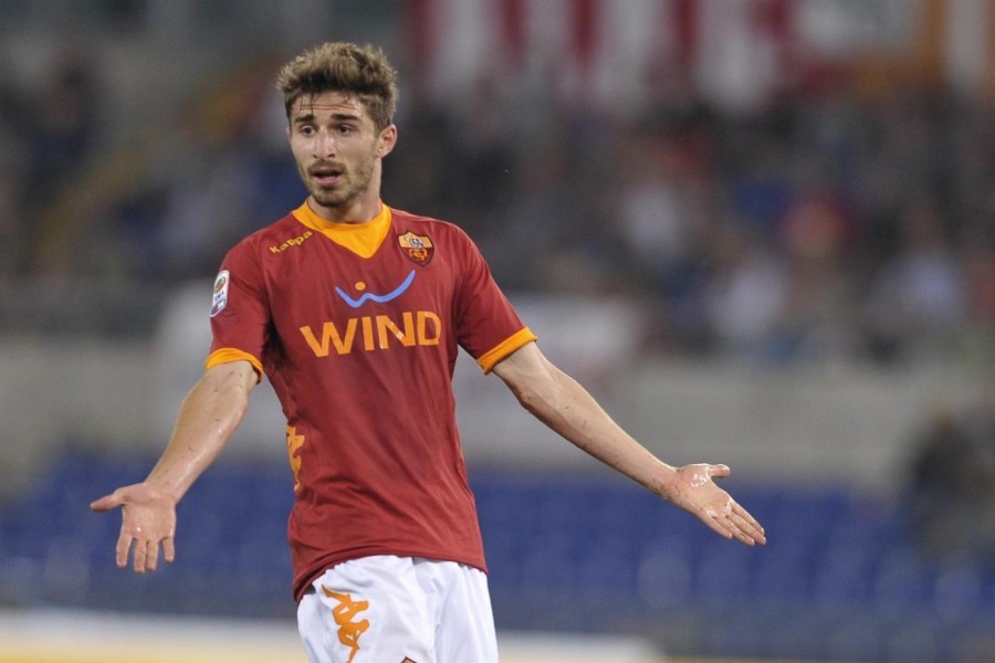 Fabio Borini con la maglia della Roma durante la stagione 2011-2012, di LaPresse