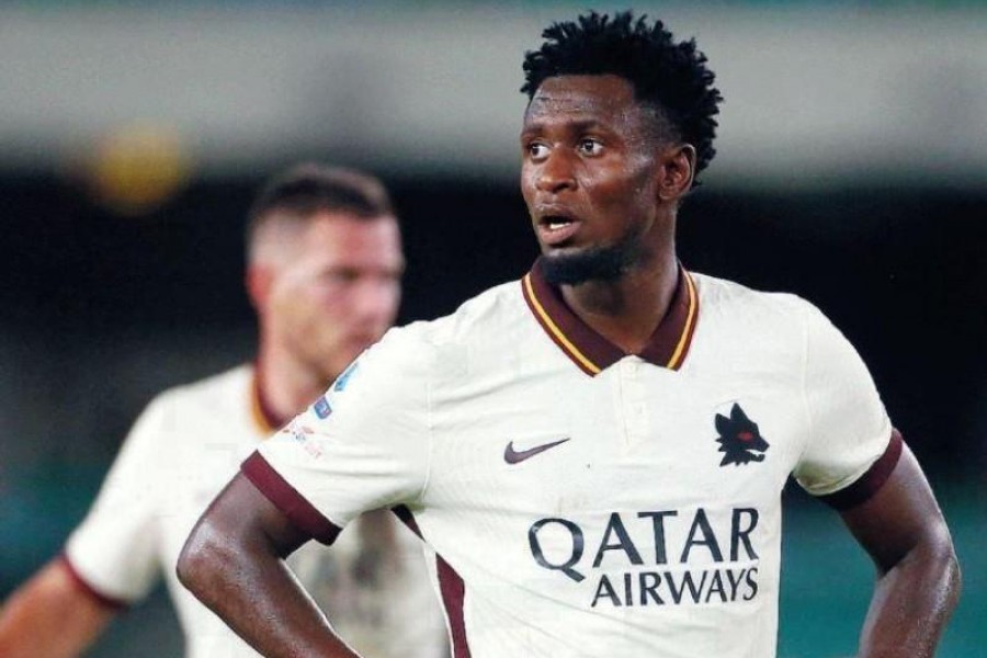 Amadou Diawara in campo a Verona nella prima giornata di campionato “incriminata”, di Mancini
