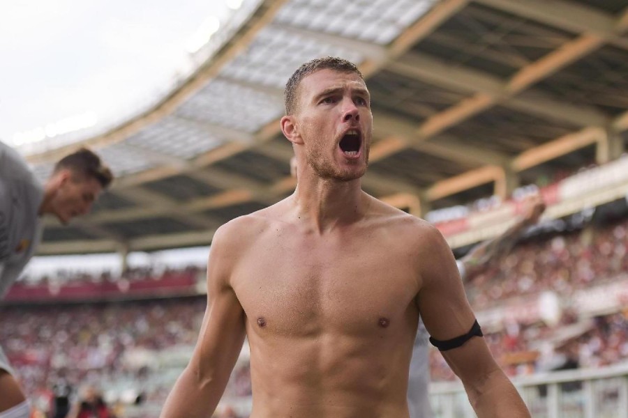 Edin Dzeko, di LaPresse