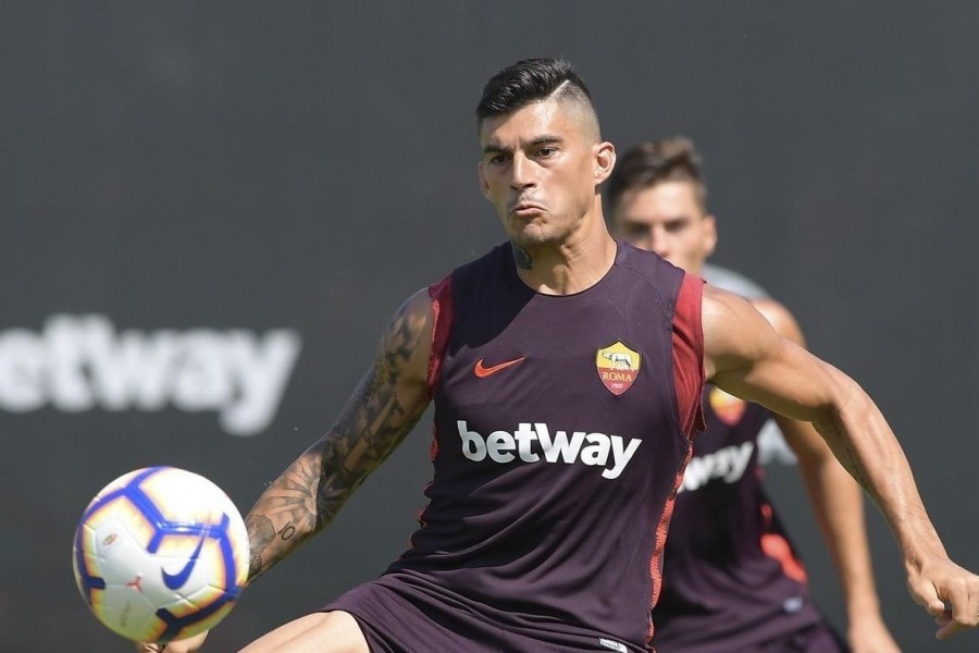 Perotti in allenamento, di LaPresse