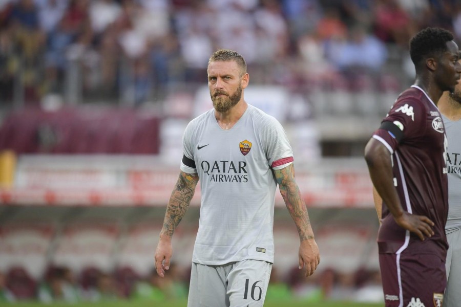 De Rossi in campo contro il Torino, di LaPresse