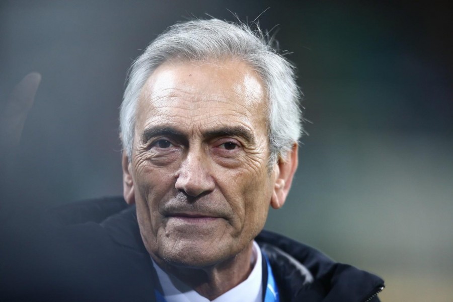 Il presidente della FIGC Gravina, di LaPresse