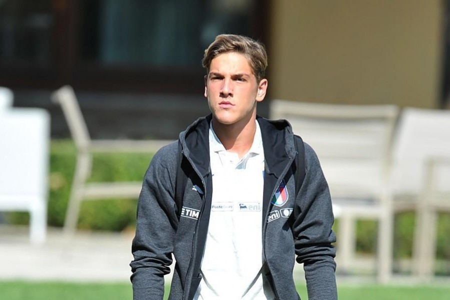 Zaniolo in Nazionale, di LaPresse