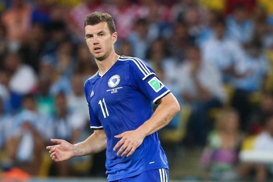 Dzeko bosnia, di LaPresse