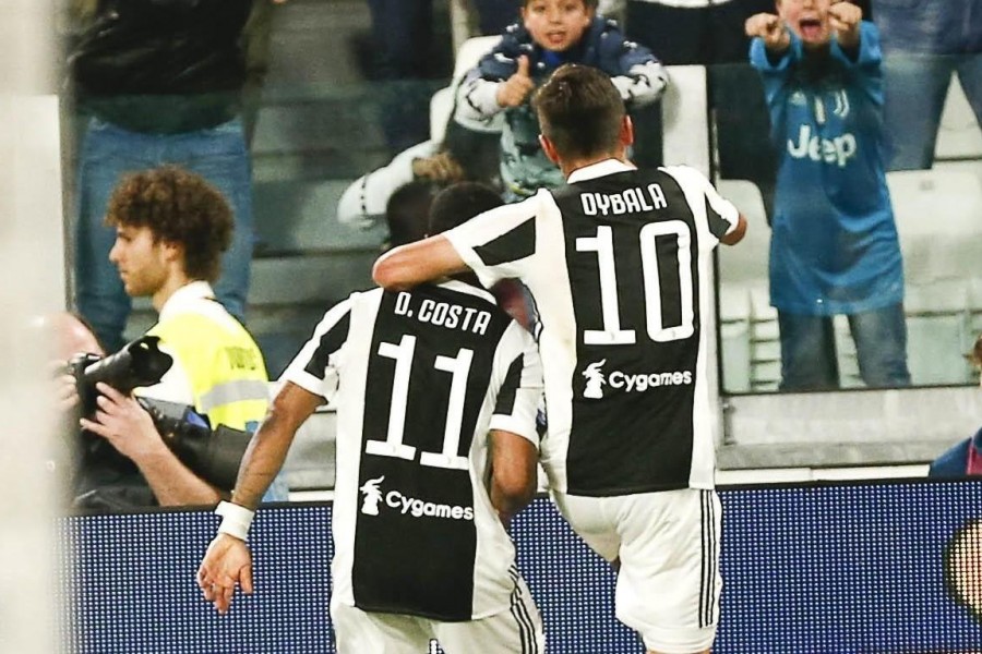 Dybala e Douglas Costa, di Sync