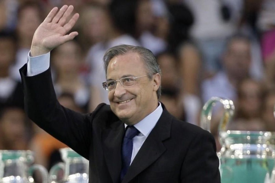 Florentino Perez, di LaPresse