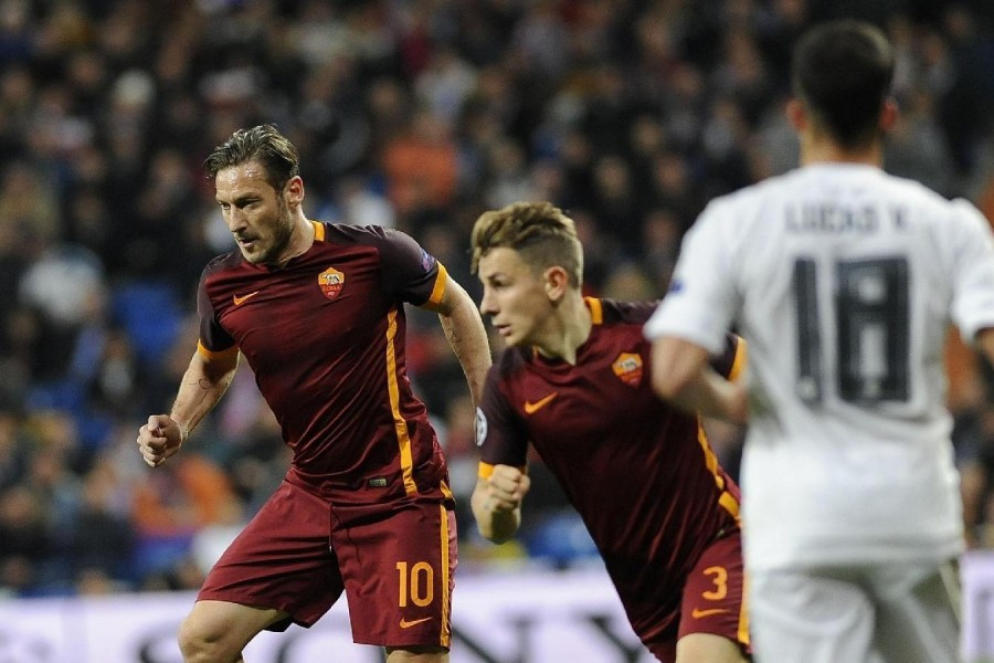 Totti al Bernabeu, di Sync