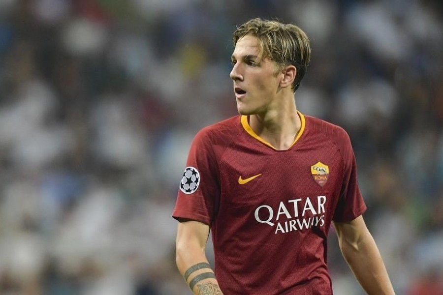 Zaniolo in campo al Bernabeu, di LaPresse