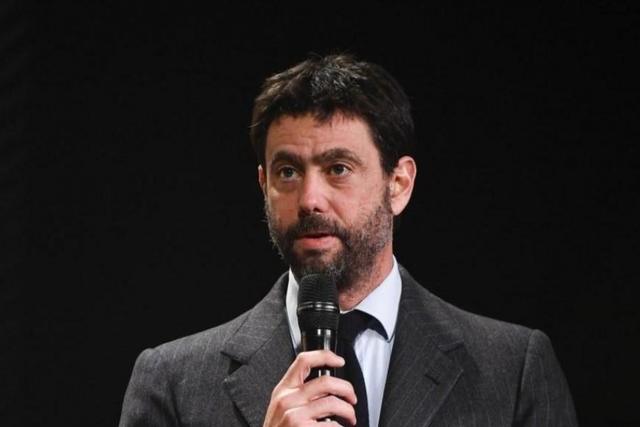 Il presidente della Juventus Andrea Agnelli, di LaPresse
